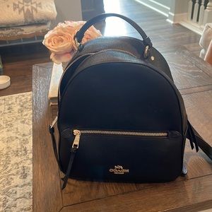 Coach Leather Backpack